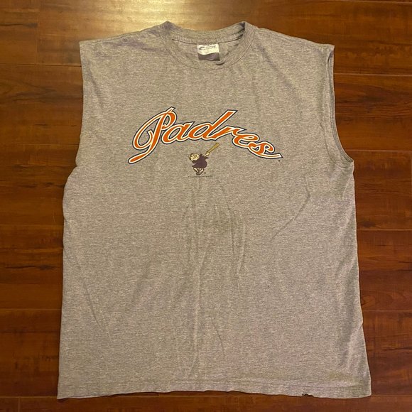 Mens Vintage 02' San Diego Padres Friar Tank Top - Picture 1 of 3